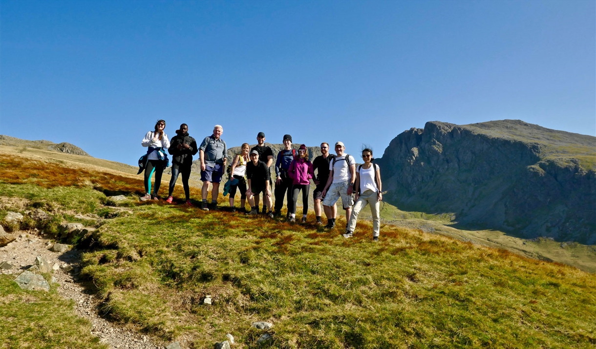 Scafell Pike Hikes with Mountain Journeys near Seascale, Lake District