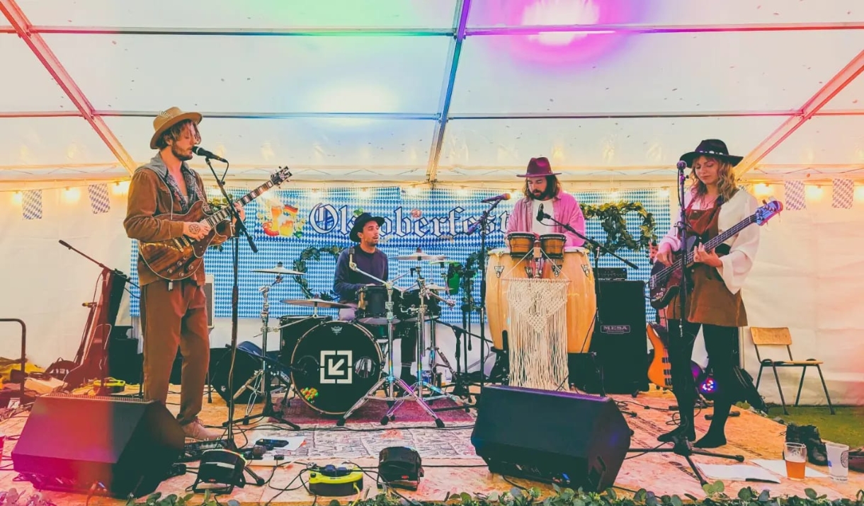 The Native Cult live on stage