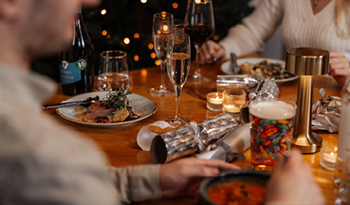 xmas table
