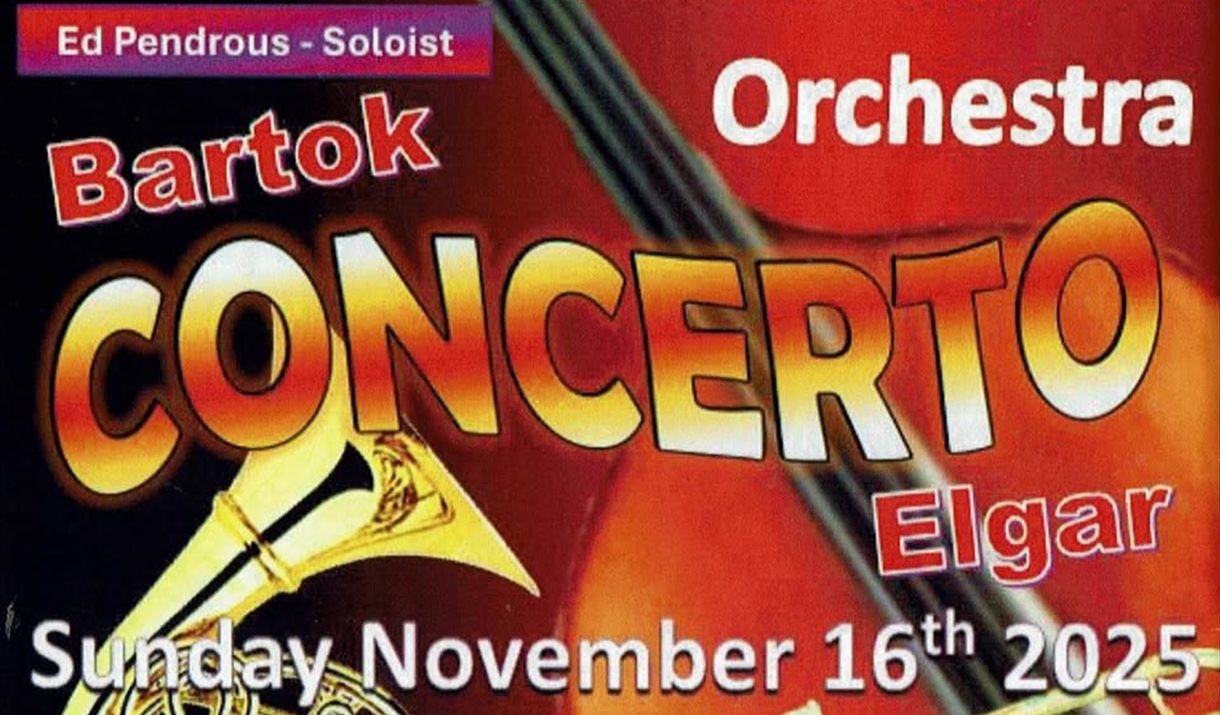 Westmorland Orchestra poster for Bartok Concerto