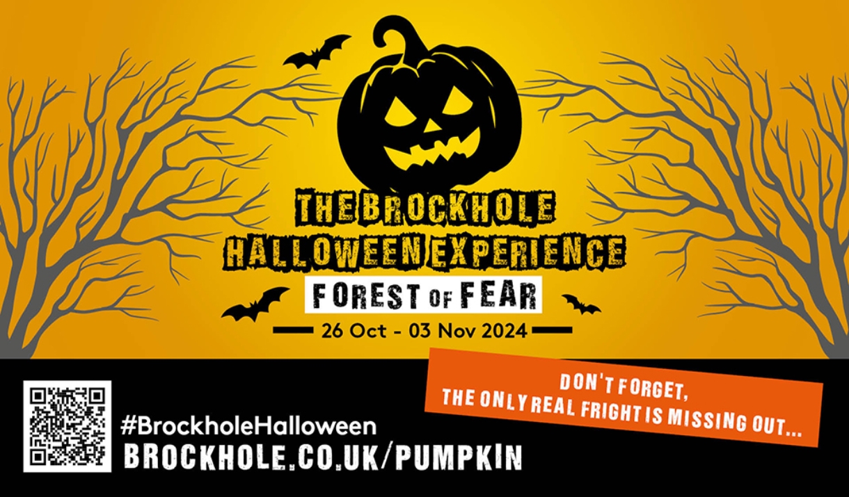 Poster for The Brockhole Halloween Experience: Forest of Fear at Brockhole-on-Windermere, Lake District