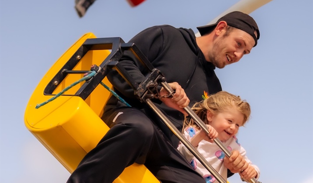 Image of Fairground Ride at Party in the Park