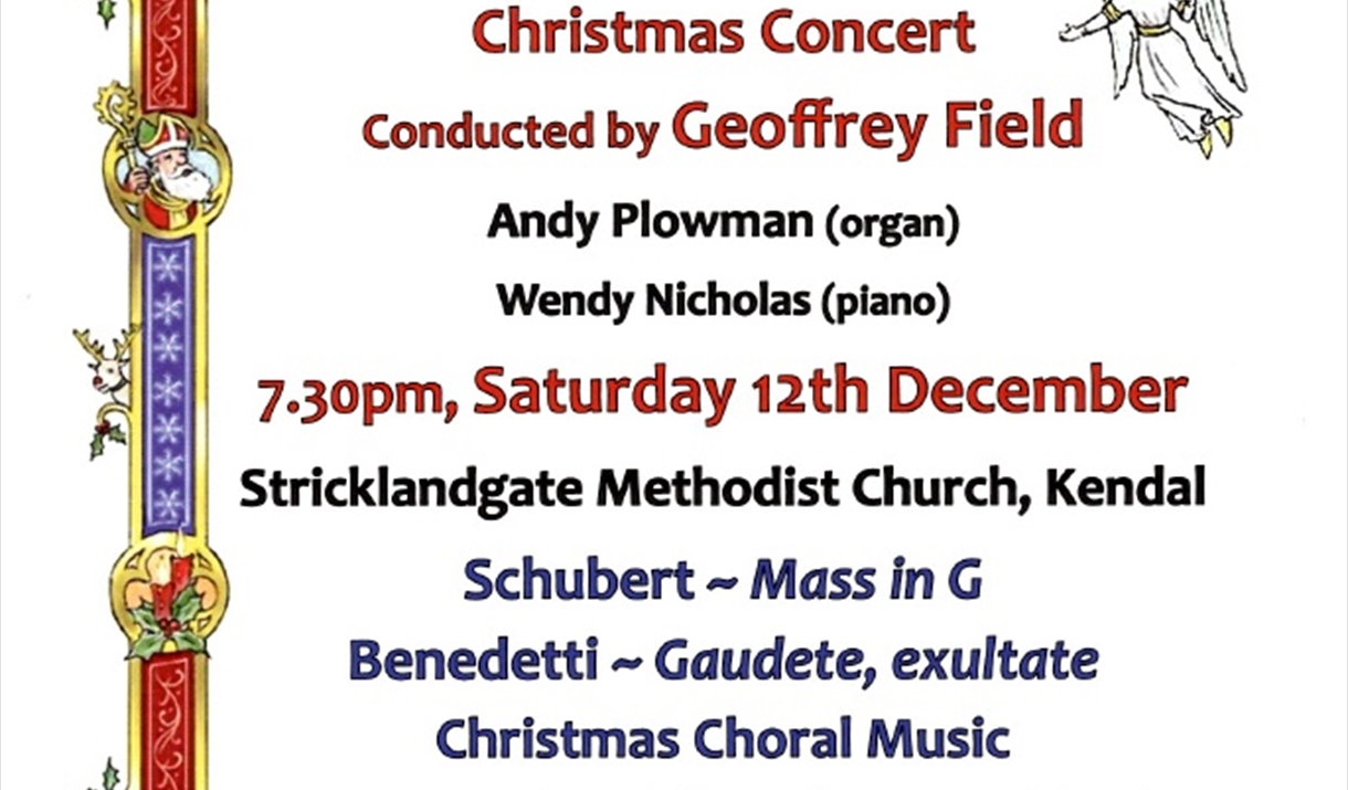 Christmas concert poster