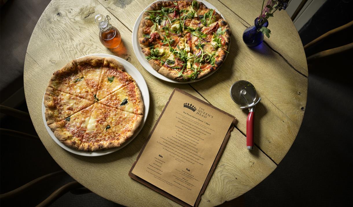 New Wood Fired Pizza Menu at The Queen's Head in Askham, Lake District