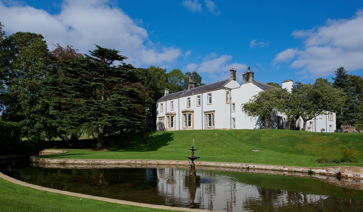 Exterior and Grounds at Farlam Hall Hotel near Brampton, Cumbria