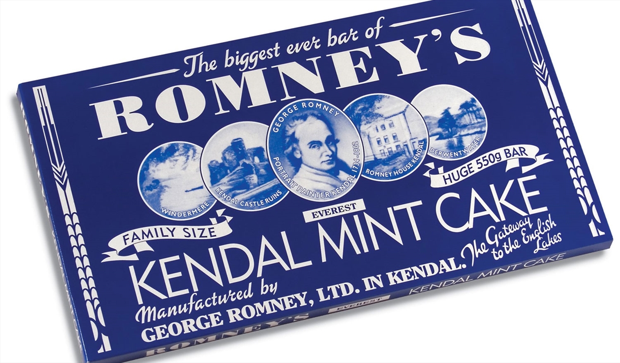 Kendal Mint Cake by George Romney, Ltd. in Kendal, Cumbria