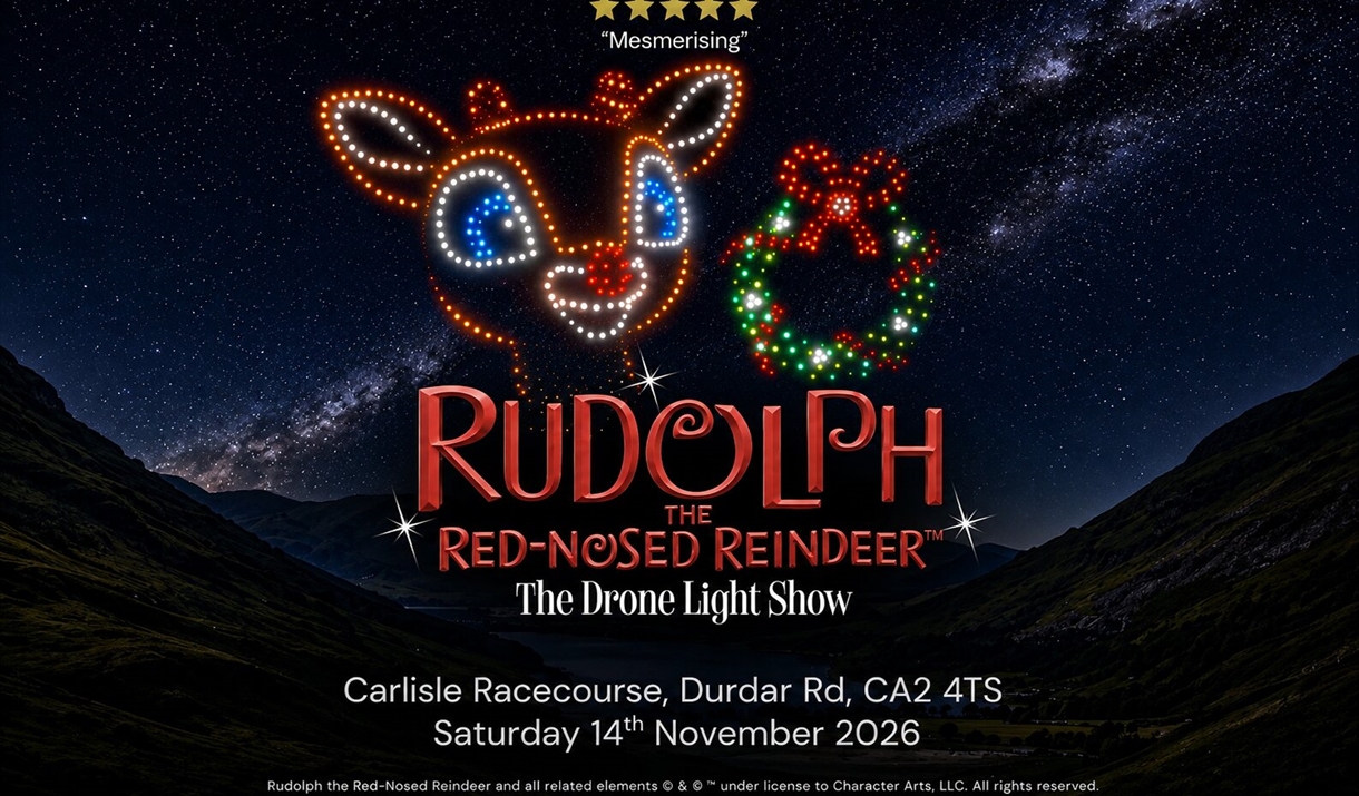 Rudolph the Red-Nosed Reindeer Christmas drone light show