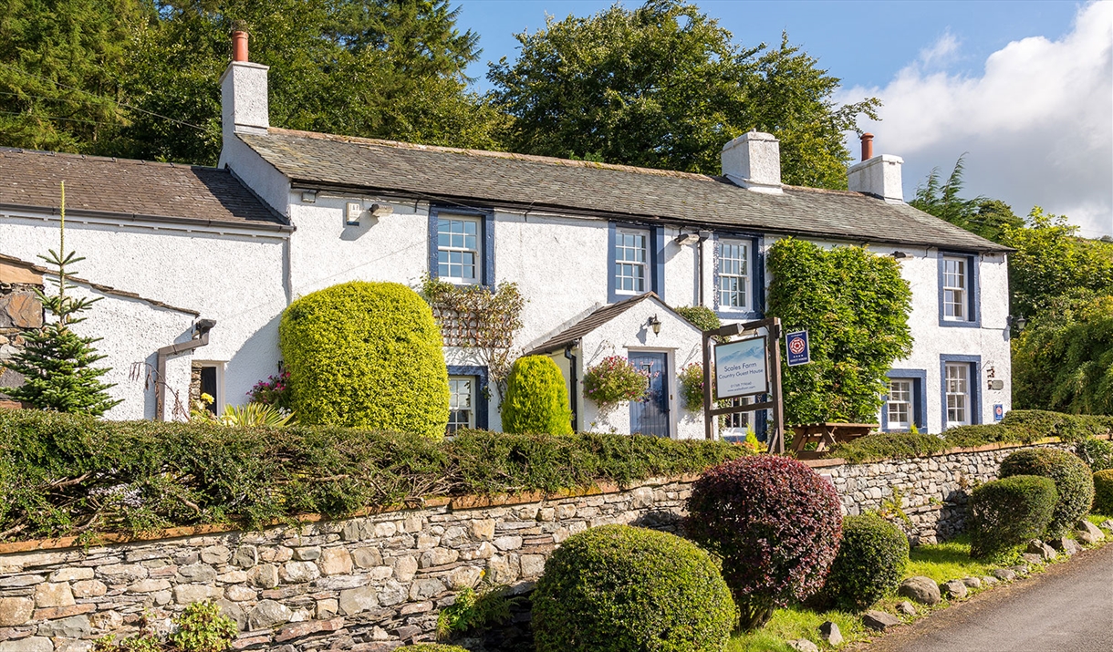 Exterior at Scales Farm Country Guest House in Scales, Lake District