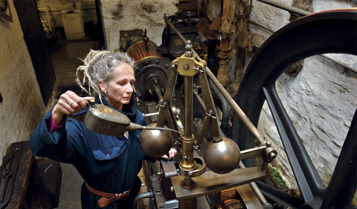 Steam Weekends at Stott Park Bobbin Mill in Lakeside, Lake District