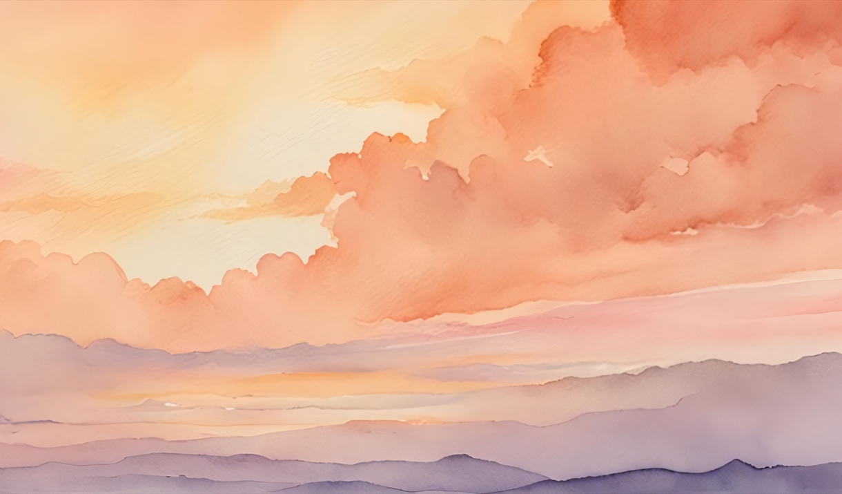 Sunset Drawing