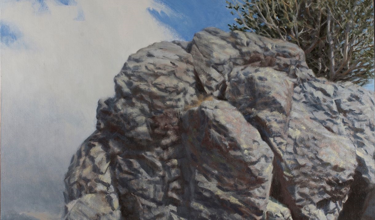 Julian Cooper exhibition at Theatre by the Lake Keswick Cumbria landscape art in the Lake District