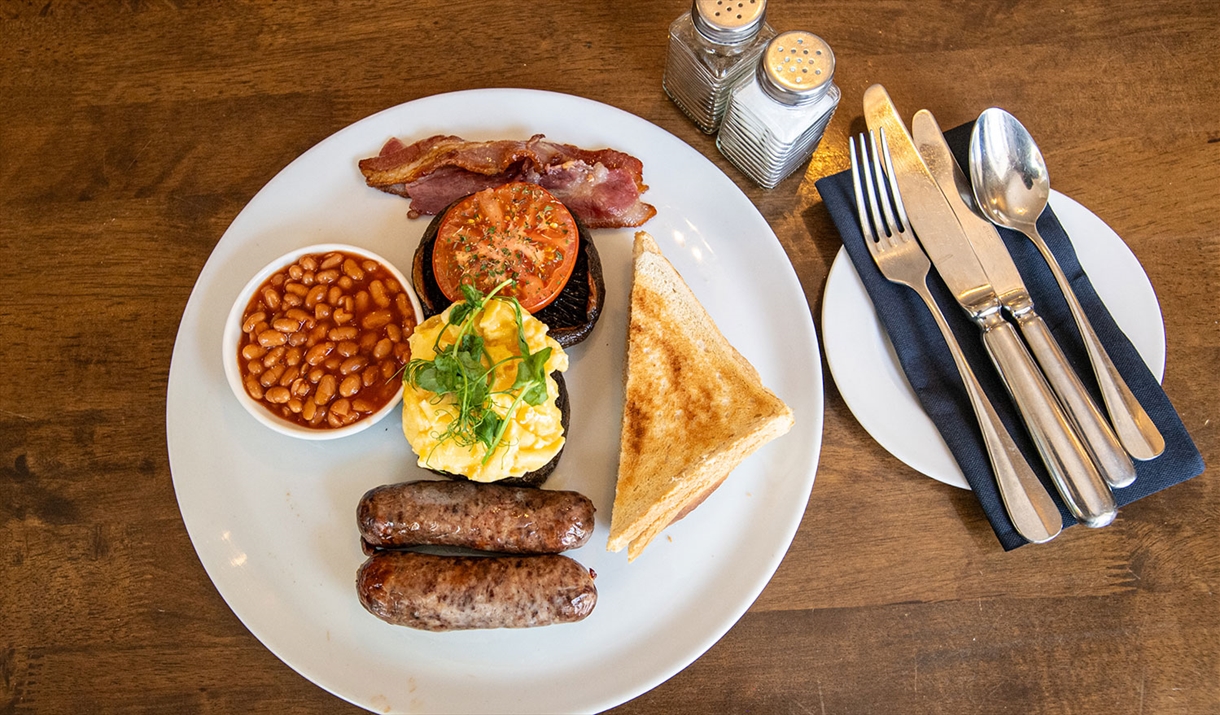 Breakfast at The Kings Arms, Temple Sowerby