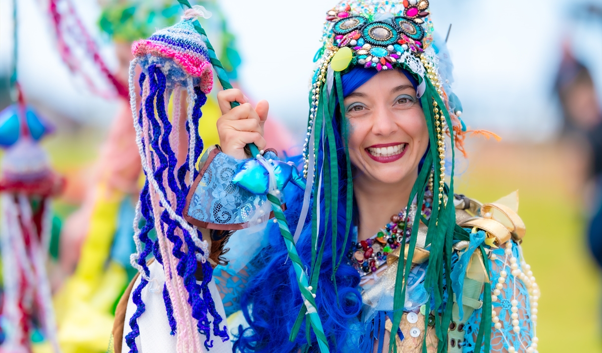 Mermaids at the 2025 Maryport Taste of the Sea festival