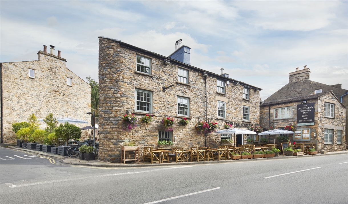 Exterior at The Dalesman Country Inn in Sedbergh, Cumbria