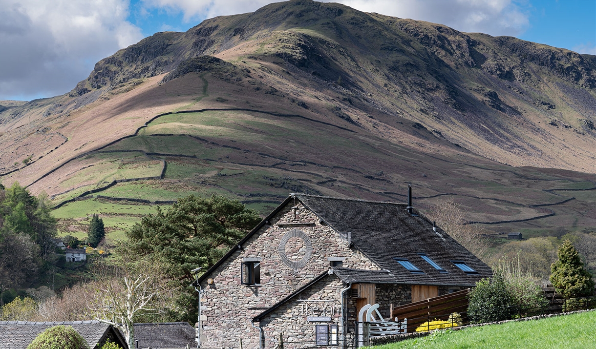 Views at The Yan at Broadrayne in Grasmere, Lake District
