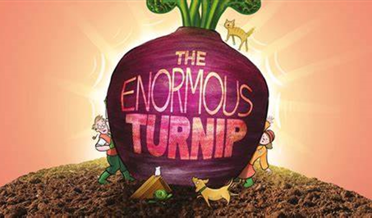 The Theatre by the lake an Outdoor Theatre Performance art Venue is showcasing a show called The Enormous Turnip