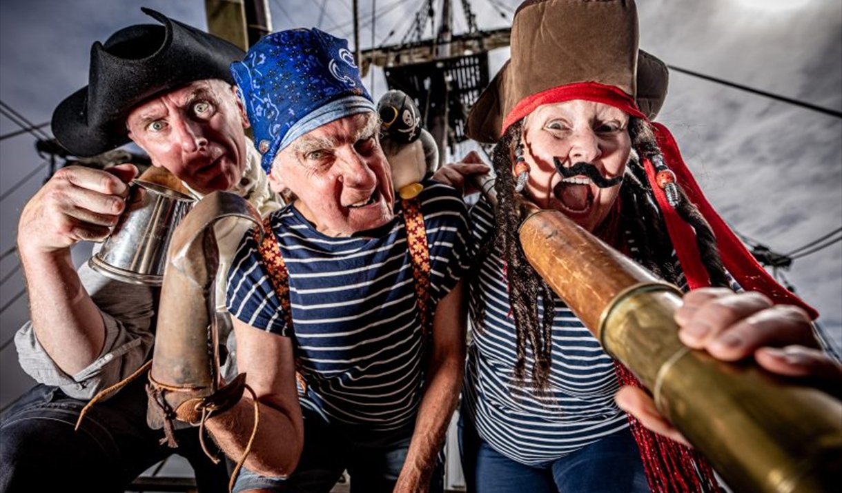 The Mystery of The Pirate Lagoon - Thursday 16th April 7.30pm at The Beggar's Theatre.