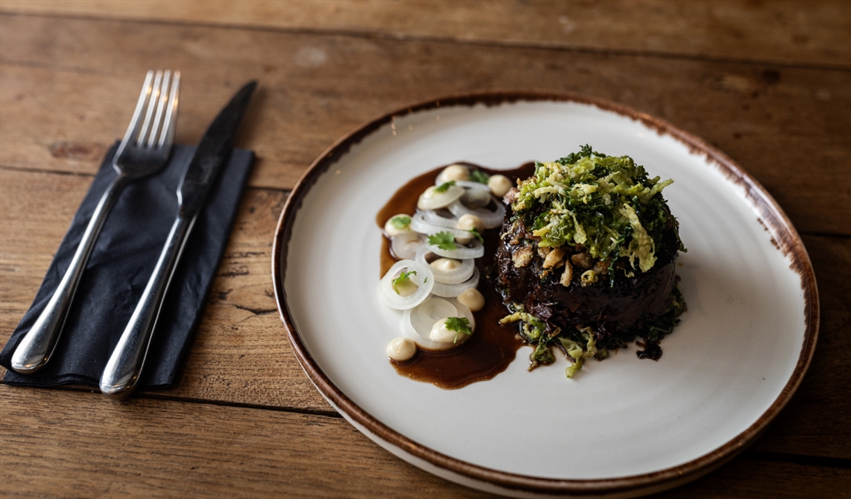 Food available at The Yew Tree Pub in Seatoller, Lake District