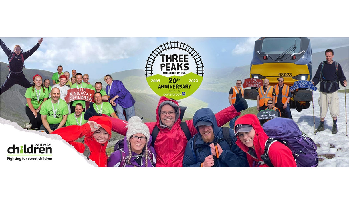Railway Children Three Peaks Challenge By Rail in the Lake District, Cumbria