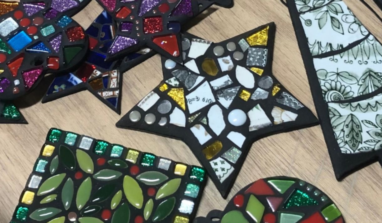 Mosaic Christmas Decorations