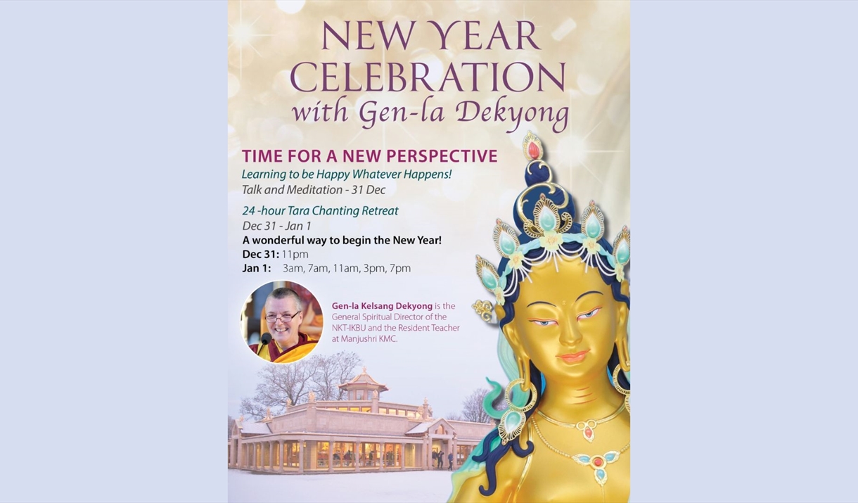 New Year Celebration with Gen-la Dekyong
