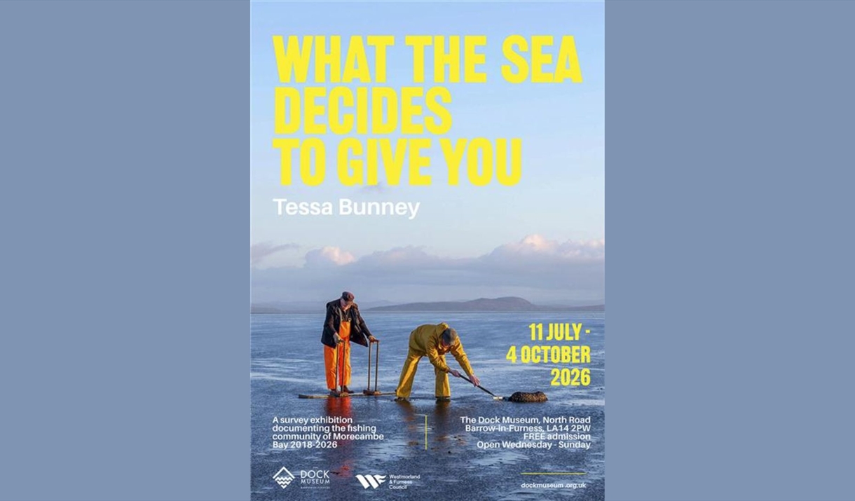 What the sea decides to give you poster