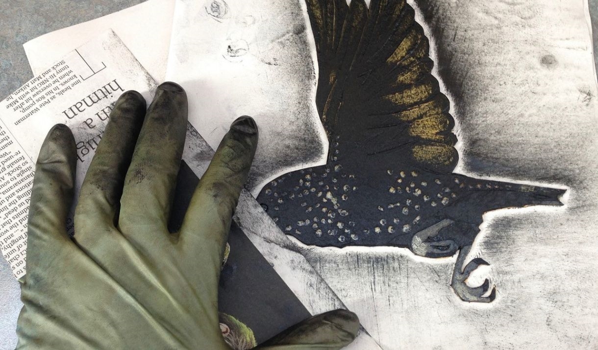 Collagraph printmaking