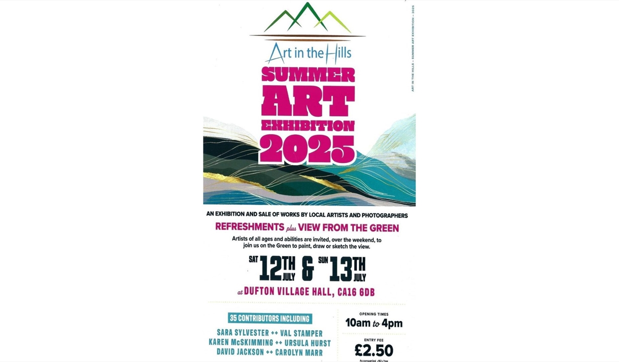 Summer Art Exhibition Poster