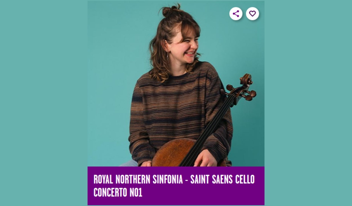 photo of a member of the Royal Northern Sinfonia.