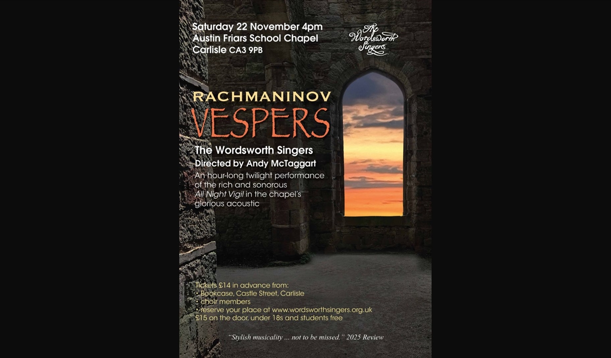 "Rachmaninov Vespers by The Wordsworth Singers" Poster