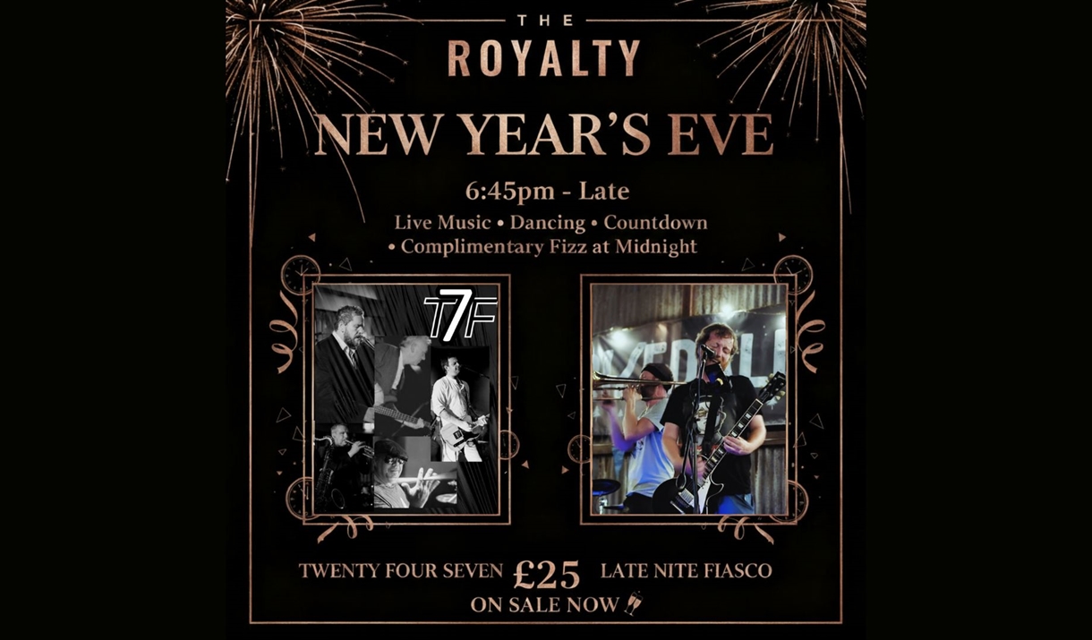 The Royalty New Year's Eve Poster