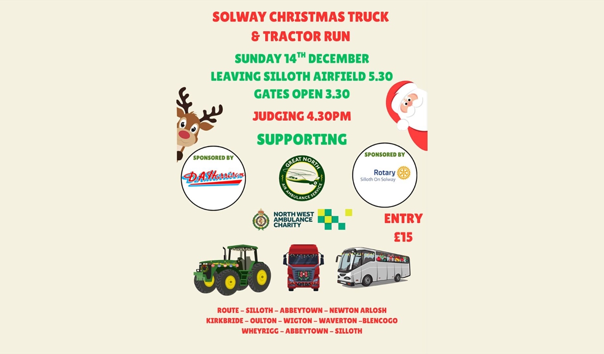 Solway Christmas Truck & Tractor Run Poster