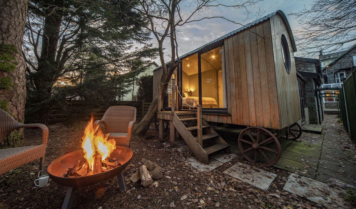 The Shepherd's Hut at Victorian House Hotel in Grasmere, Lake District