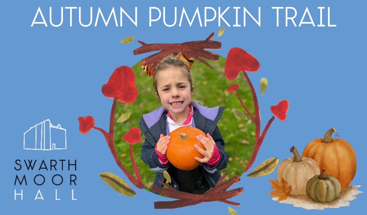 Children's pumpkin trail at Swarthmoor Hall, Ulverston