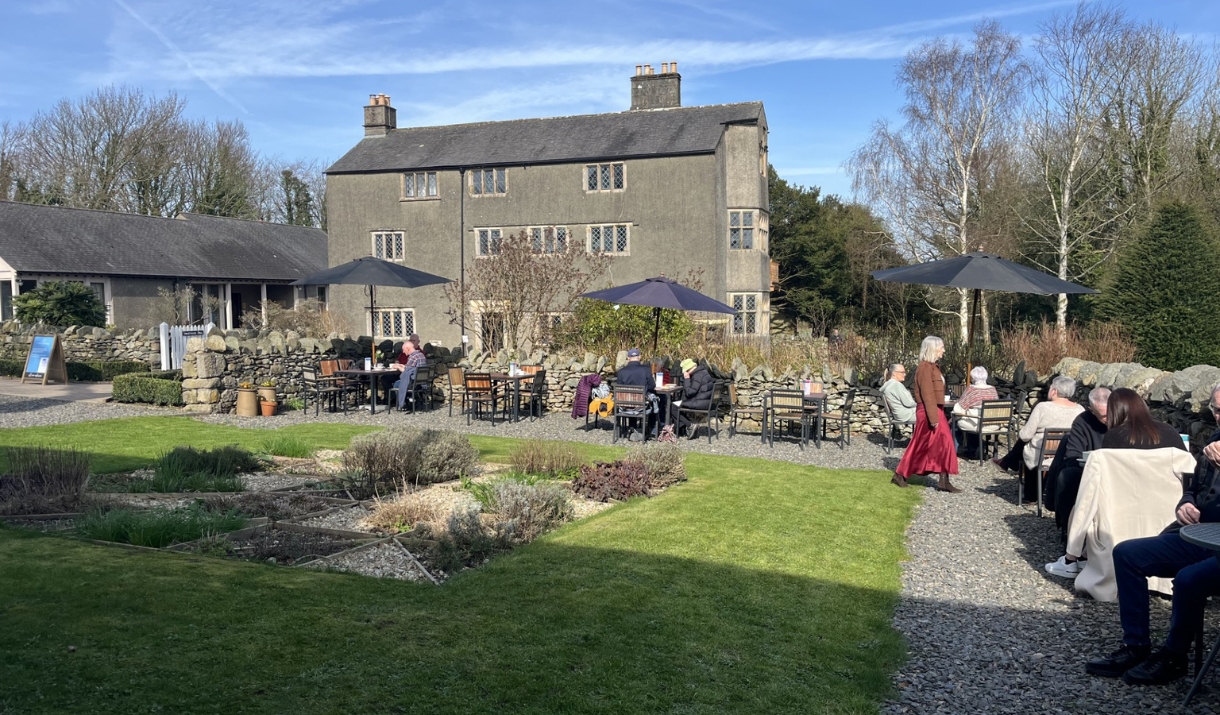 Swarthmoor Hall and Gardens - ready for Easter.