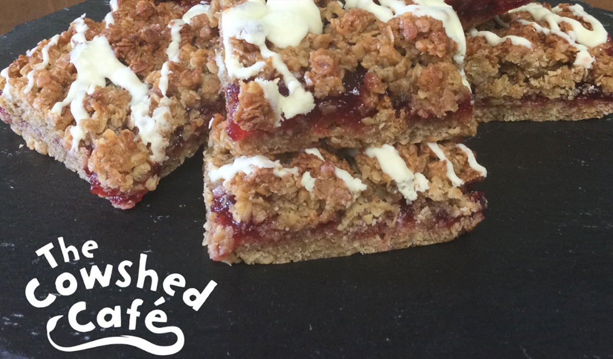 Cakes and Sweets at Cowshed Café at Walby Farm Park in Walby, Cumbria