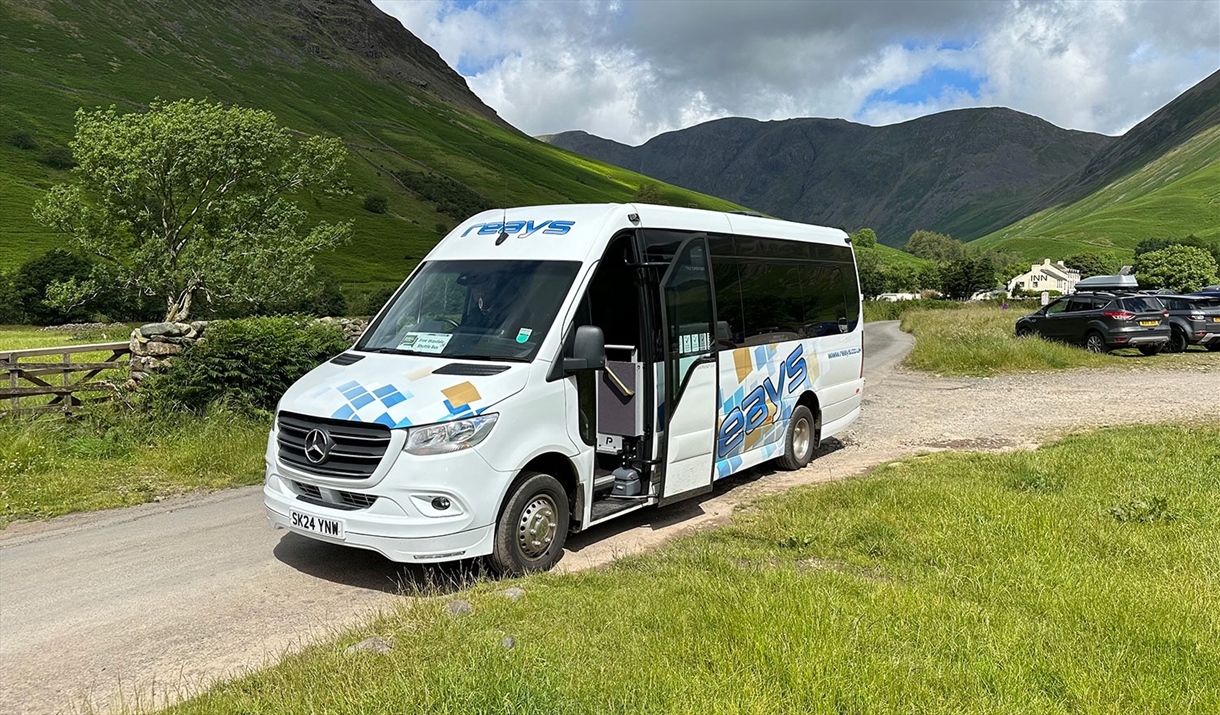 Wasdale Shuttle Bus - Operated by Reays. Photo: Philip Higgins