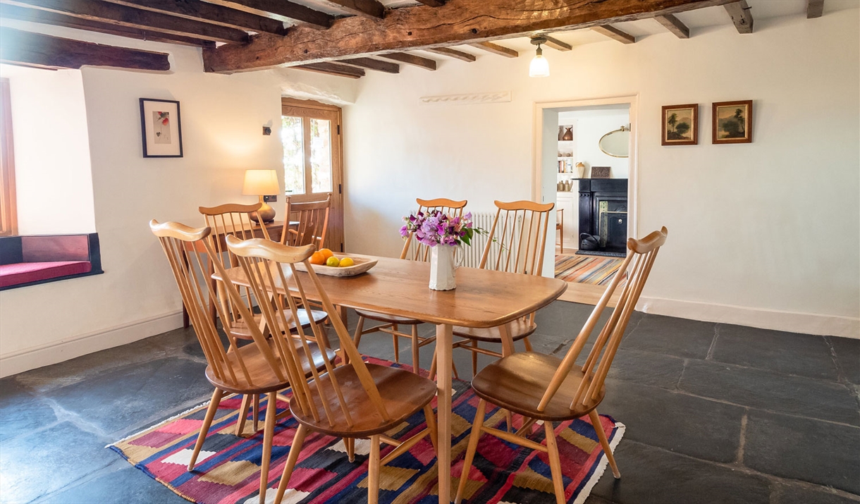 Dining Room and Entrance Area in Wayside Cottage 1637 in Whitbeck, Lake District