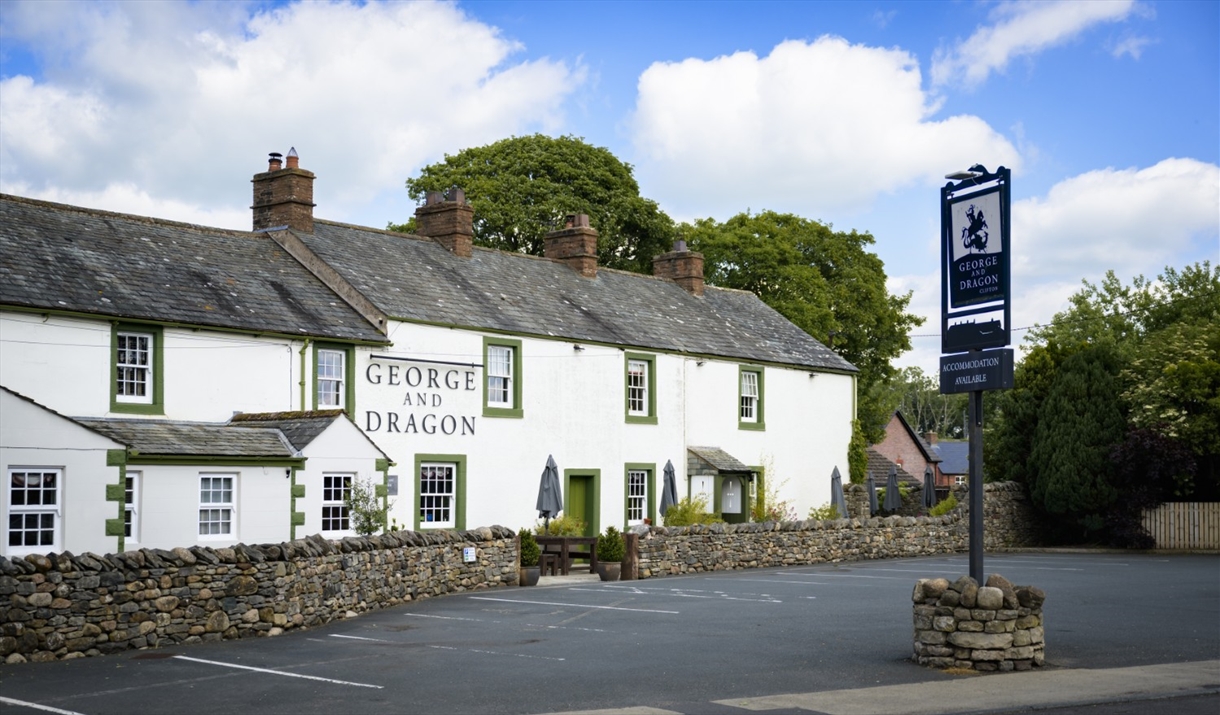 Exterior and Entrance at George and Dragon in Clifton, Cumbria