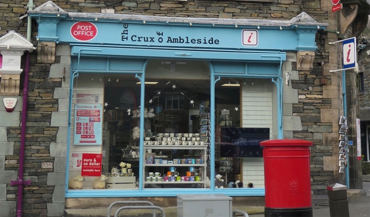 Ambleside post office and tourist information centre