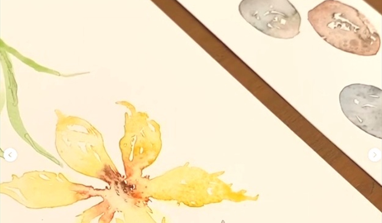 Simple Spring Watercolours