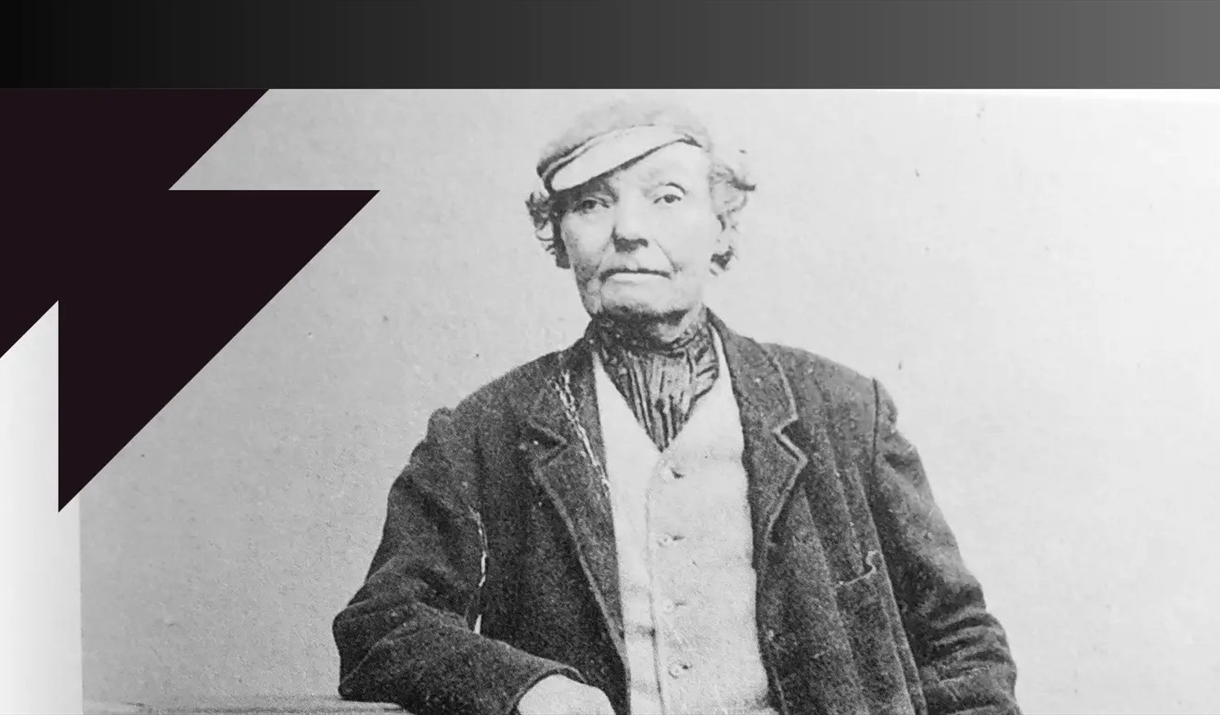 black and white photo of Sal Madge