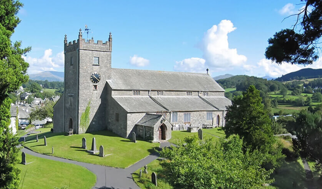 Photo of St Michael and All Angels Church in Hawkshead.