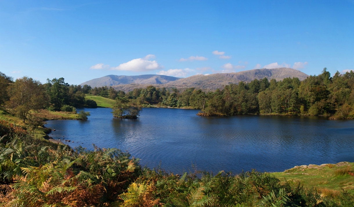 A photo of a lake in Cumbria