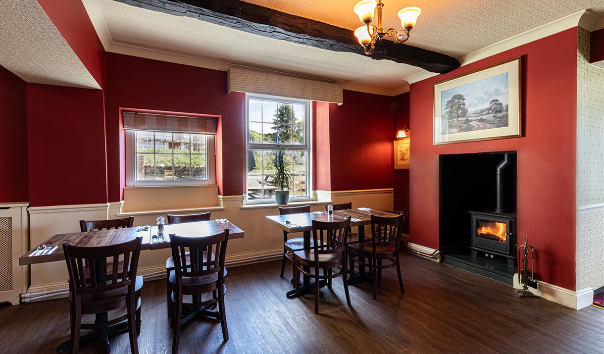 Bar area at The Lake District Castle Inn Hotel and Spa