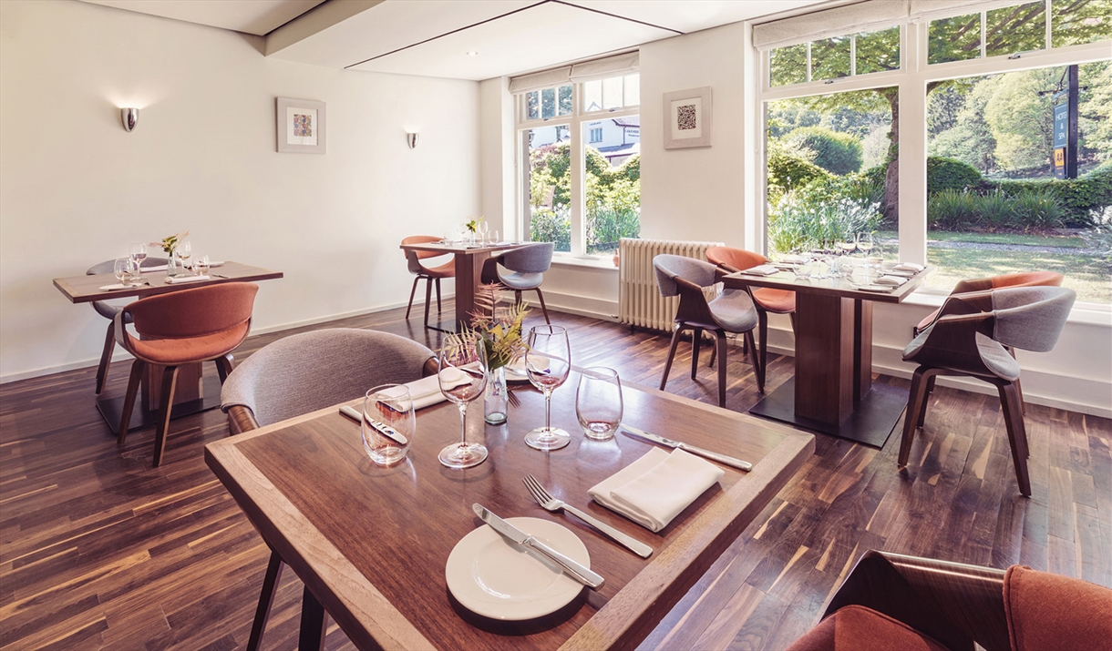 John Ruskin's Brasserie at Lakeside Hotel & Spa in Newby Bridge, Lake District