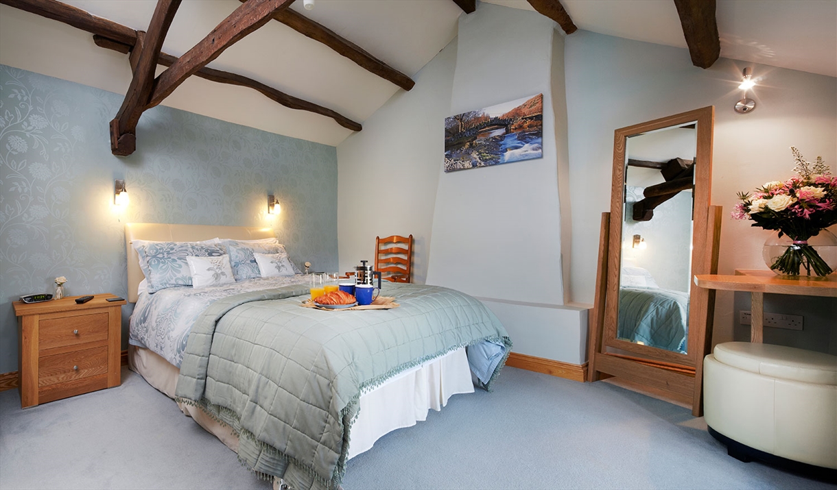 Master Bedroom at Rose Cottage in Hesket Newmarket, Lake District