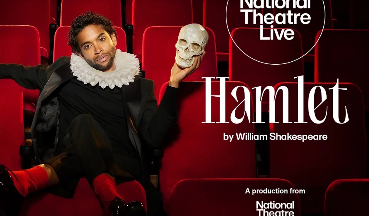 the National Theatre Live production of Hamlet poster