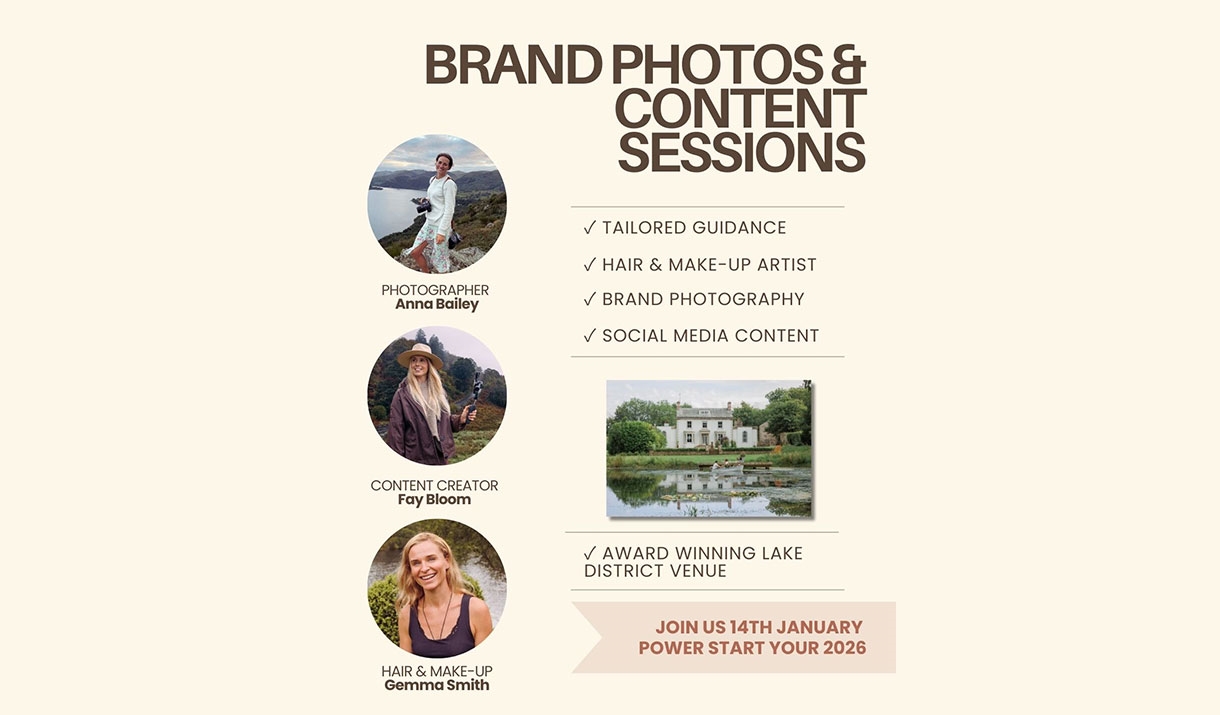Lake District Brand Photography & Content Session