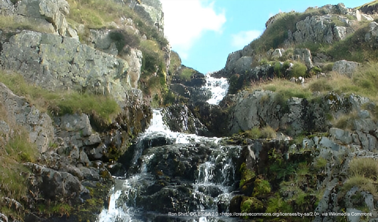 Raise beck Falls. Photo by Ron Shirt